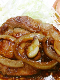 A picture of Sweet and Salty Pork Steak.