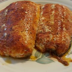A picture of Slap Ya Mama Baked Salmon.