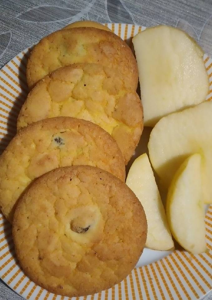 Яблочное печенье