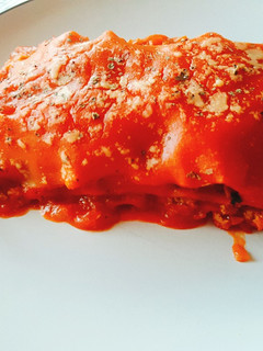 Una foto de Lasaña vegana
