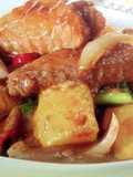 Chicken wings with satay paste