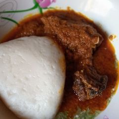 A picture of Semovita meal.