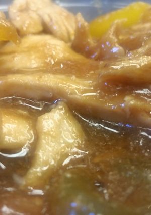 A picture of "Teriyaki" Chicken.