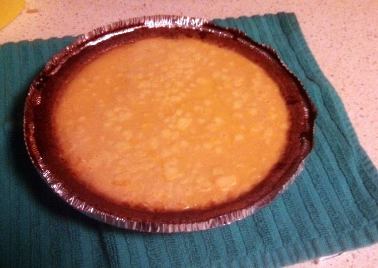 Recipe of Perfect Egg Nog Custard Pie