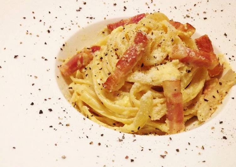 Recipe of Quick 3 Tips for Easy Carbonara