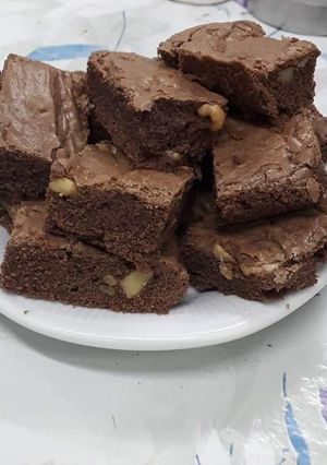 Una foto de Brownies en 4 pasos