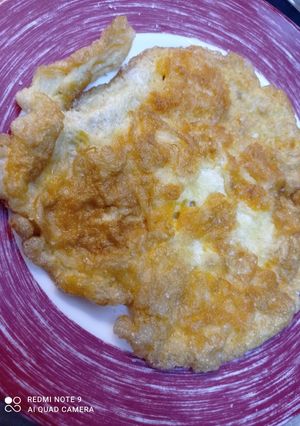 Una foto de Tortilla de queso esponjosa