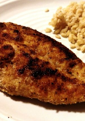 A picture of Pan-Fried Breaded Chicken Breast.