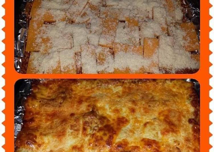 My Grandma Semi-Homemade Lasagna