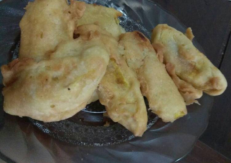 Pisang goreng rasa molen