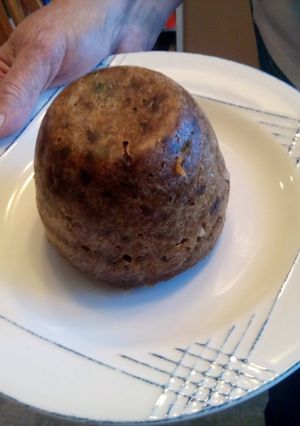 A picture of Christmas Plum Pudding.
