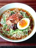 Cold Kimchi Ramen (Korean-Style) Using Instant Noodles