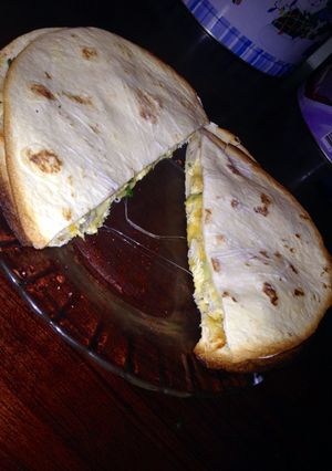 A picture of Baked Quesadillas.