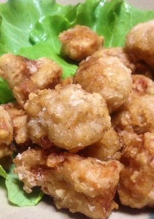 A picture of Macrobiotic & Easy Deep Fried Soy Meat.