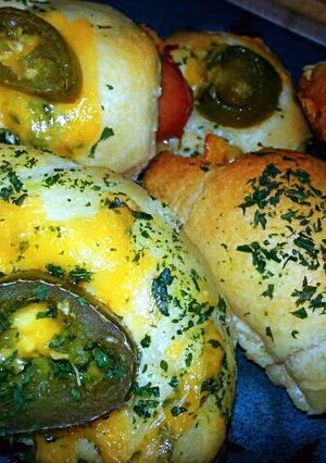 A picture of Beer Brat Jalapeno Cheesy Pigs.