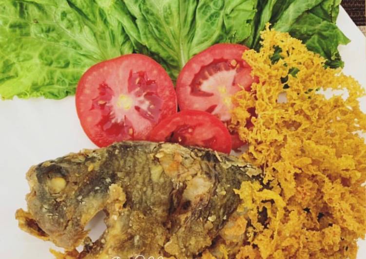 Bahan-bahan Ikan Goreng Kremes Sederhana dan Mudah Dibuat