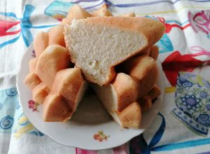 Foto di Ciambella cocco e latte di mandorla