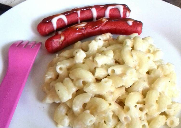 Bagaimana Membuat Mac and cheese, american breakfast Anti Gagal