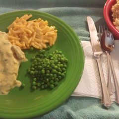 A picture of Chicken Breast in Mustard Sauce.