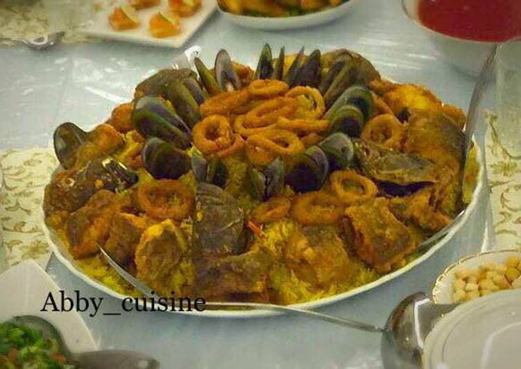 طريقة عمل ارز سيفود