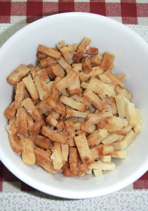 A picture of Baked Koya Tofu Snacks.