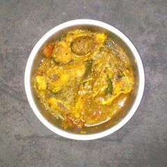 A picture of Fish curry.