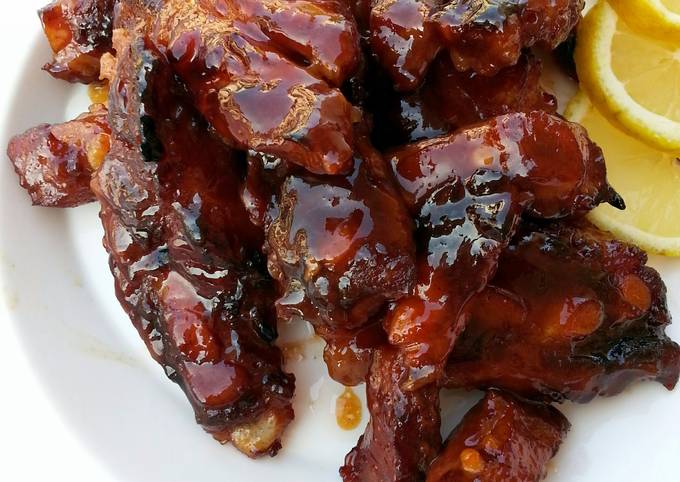 Baked Pork Belly In Chinese BBQ Sauce