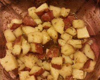 Ultimate Serving Recipe Onion Garlic Red potatoes Yummy