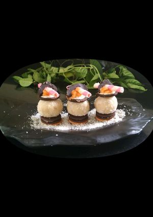 A picture of Coconut Truffles.