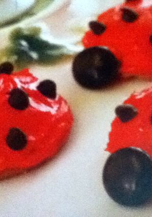 A picture of Ladybug Cookies.