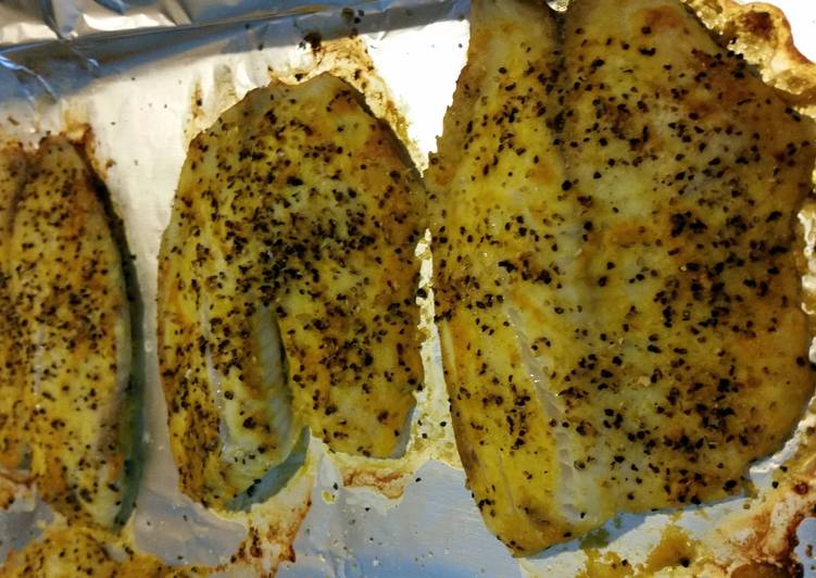 How to Make Speedy Lemon pepper tilapia