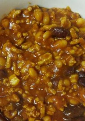 Chilis bab gyorsan recept fotója