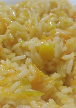 Una foto de 🥕Arroz amarillo🥕