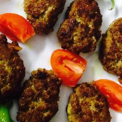 A picture of Turkish Adana kebab.