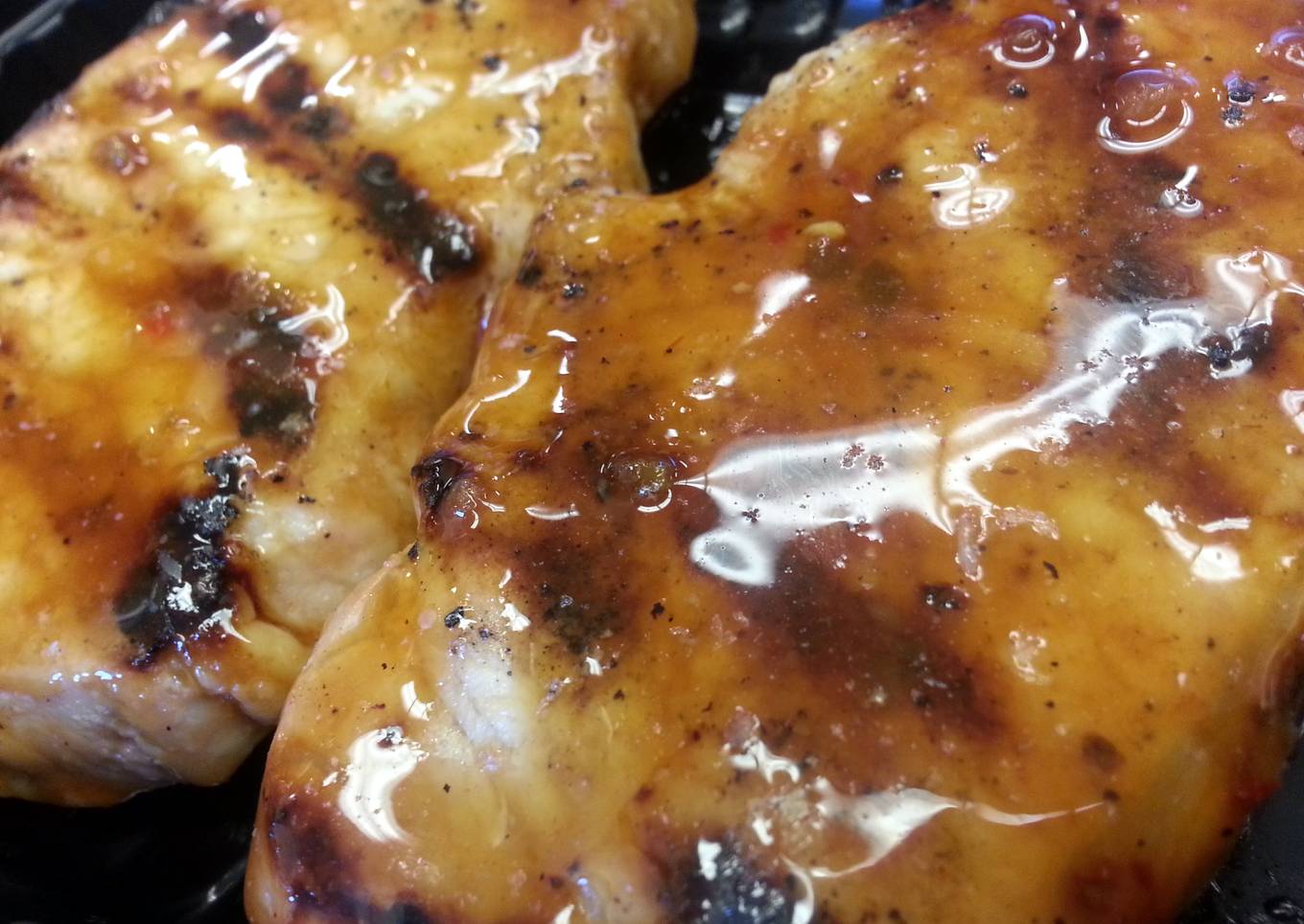 Sweet & Spicy Pork Chops