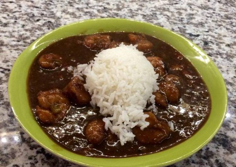 Easiest Way to Prepare Ultimate Abigaile&#39;s Étouffée served with rice