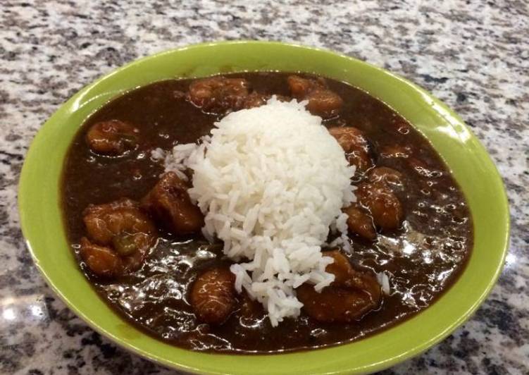 Easiest Way to Prepare Quick Abigaile&#39;s Étouffée served with rice