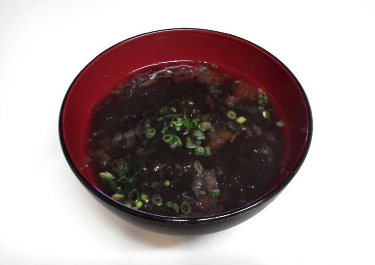 Wednesday Fresh Easy Tororo Kombu Soup