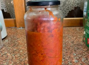 Una foto de Salsa de tomate básica casera