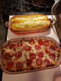 Pizza rigatoni dish