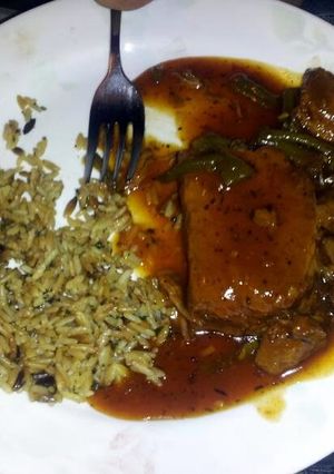 A picture of Crock pot Vermont Pork Chops.