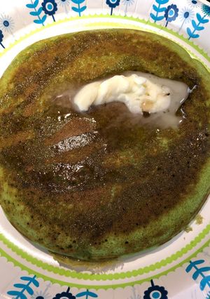 A picture of Shamrock ☘️ Pancakes.