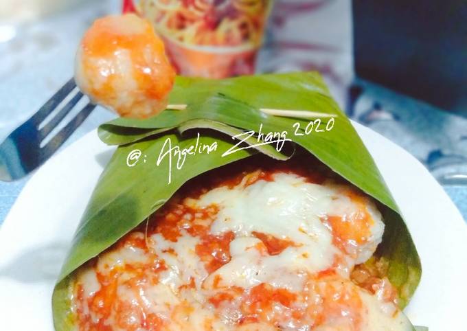 Resep: Pepes Bola2 Daging Bolognese Untuk Jualan