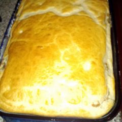 A picture of chicken pot pie.