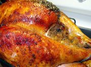 A picture of roast turkey