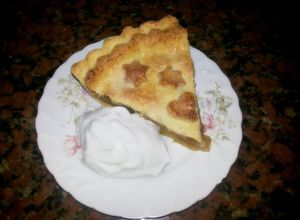 صورة لوصفة طريقة عمل فطيرة التفاح