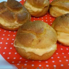 Easy With One Bowl Cream Puff Shells A picture of Easy With One Bowl Cream Puff Shells.