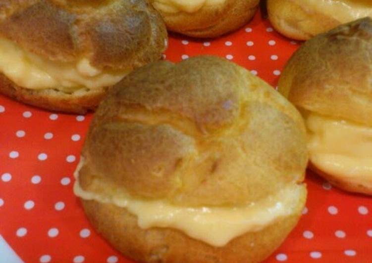 Recipe of Favorite Easy With One Bowl Cream Puff Shells