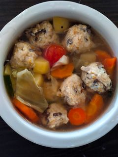 Foto resep Sup bakso rambutan