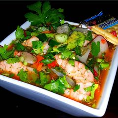 A picture of Mike's Shrimp Cocktail.